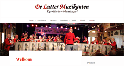 Desktop Screenshot of luttermuzikanten.nl